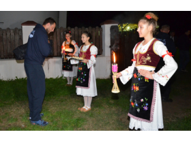 Doček ispred Etno-kuće